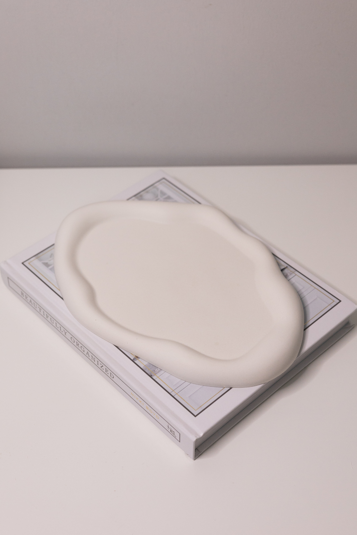 Stone White Tray
