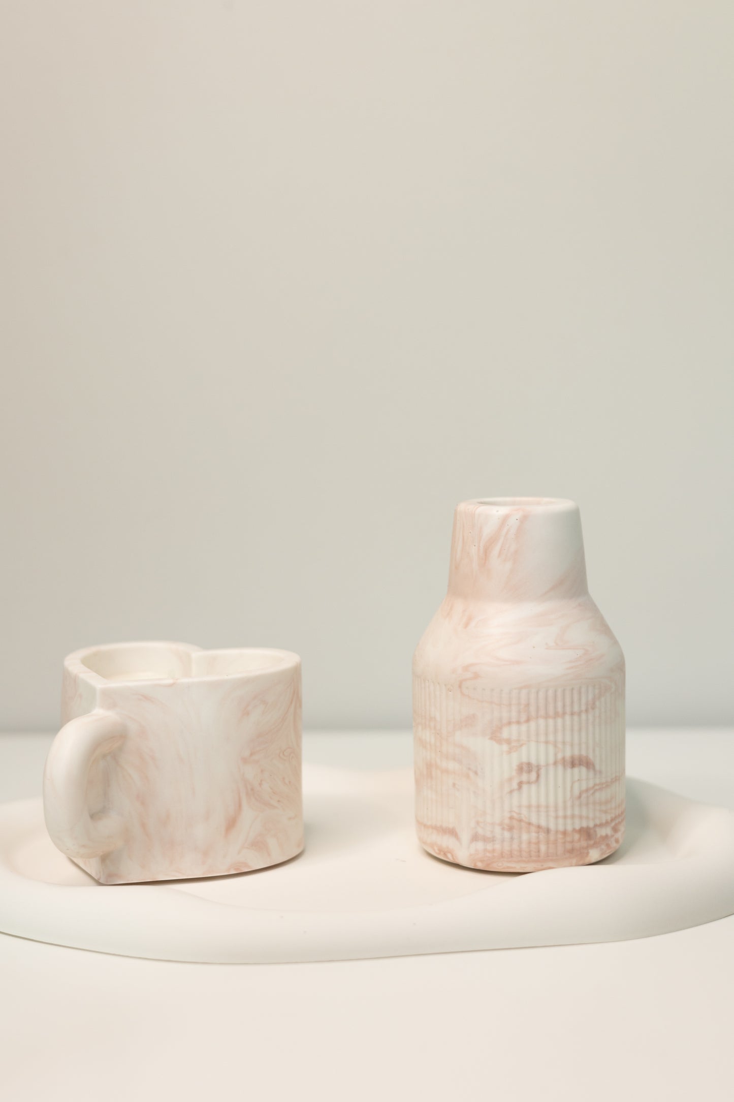 Pink marble gift set