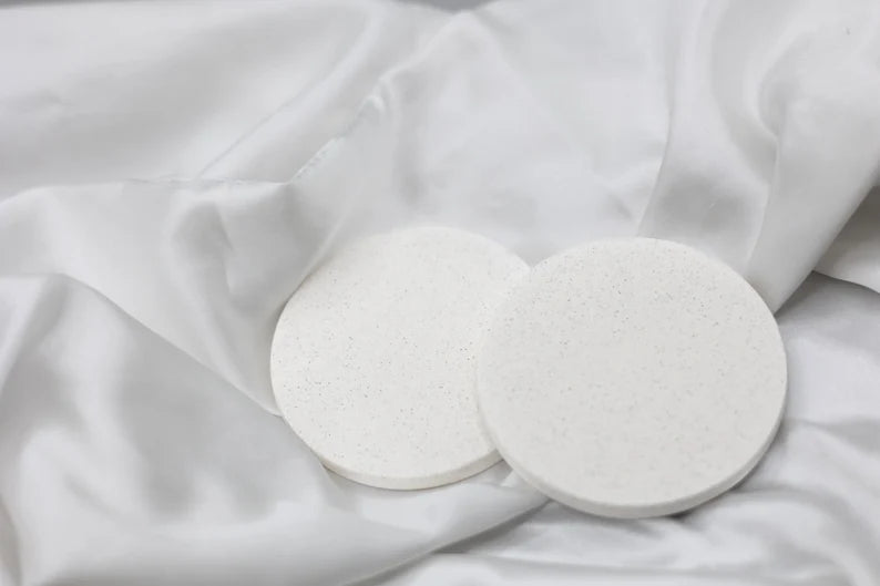 Modern Ivory Coaster Set