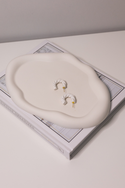 Stone White Tray