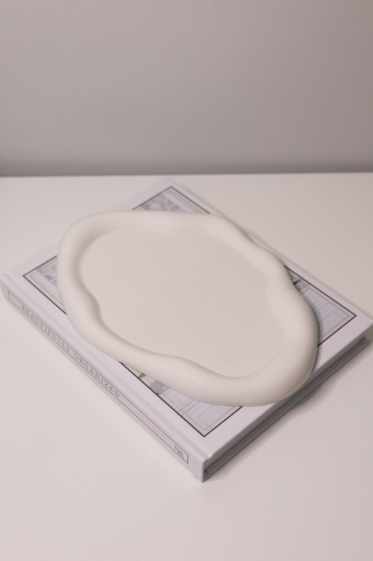 Stone White Tray