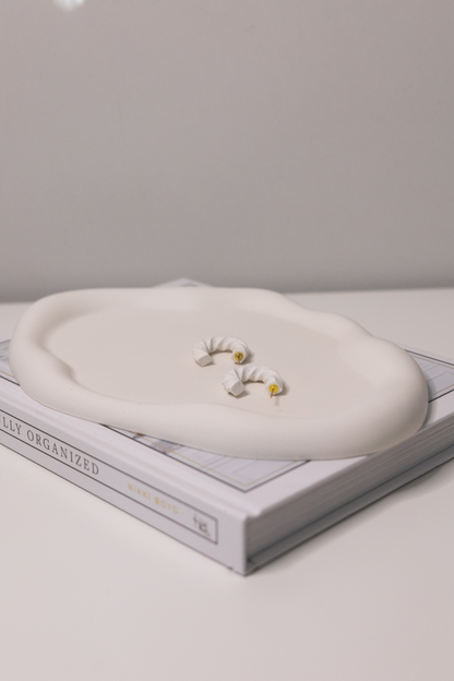 Stone White Tray