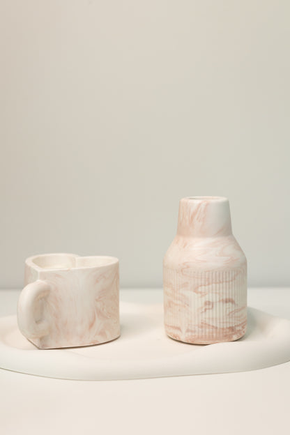 Pink marble gift set