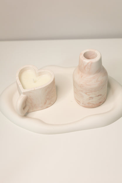 Pink marble gift set