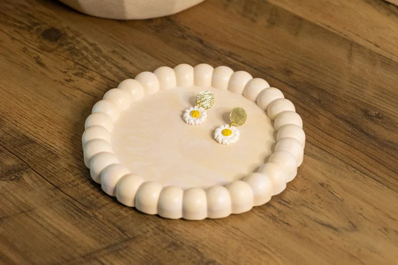 Peach Bubble Trinket Tray